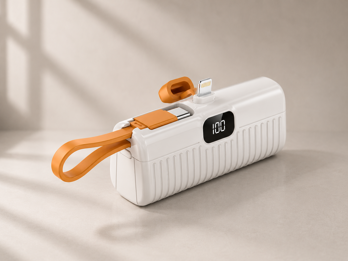 Mini Power Bank Portátil de 5000 mAh | Carga Rápida USB-C